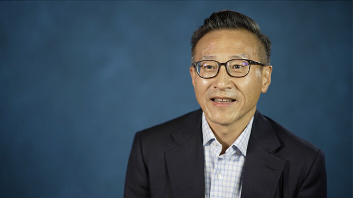 Screen shot of Joe Tsai