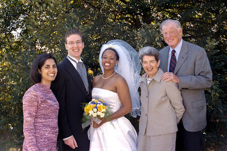 Bob and Helen Bernstein with Ahadi Bugg-Levine
